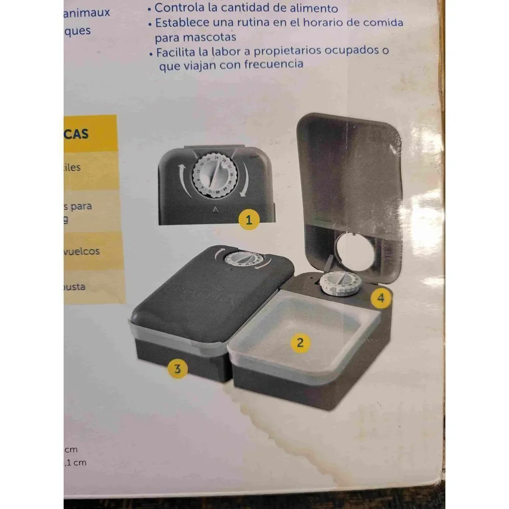 PetSafe Automatic 2 Meal Pet Feeder with Battery Powered Programmable Timer